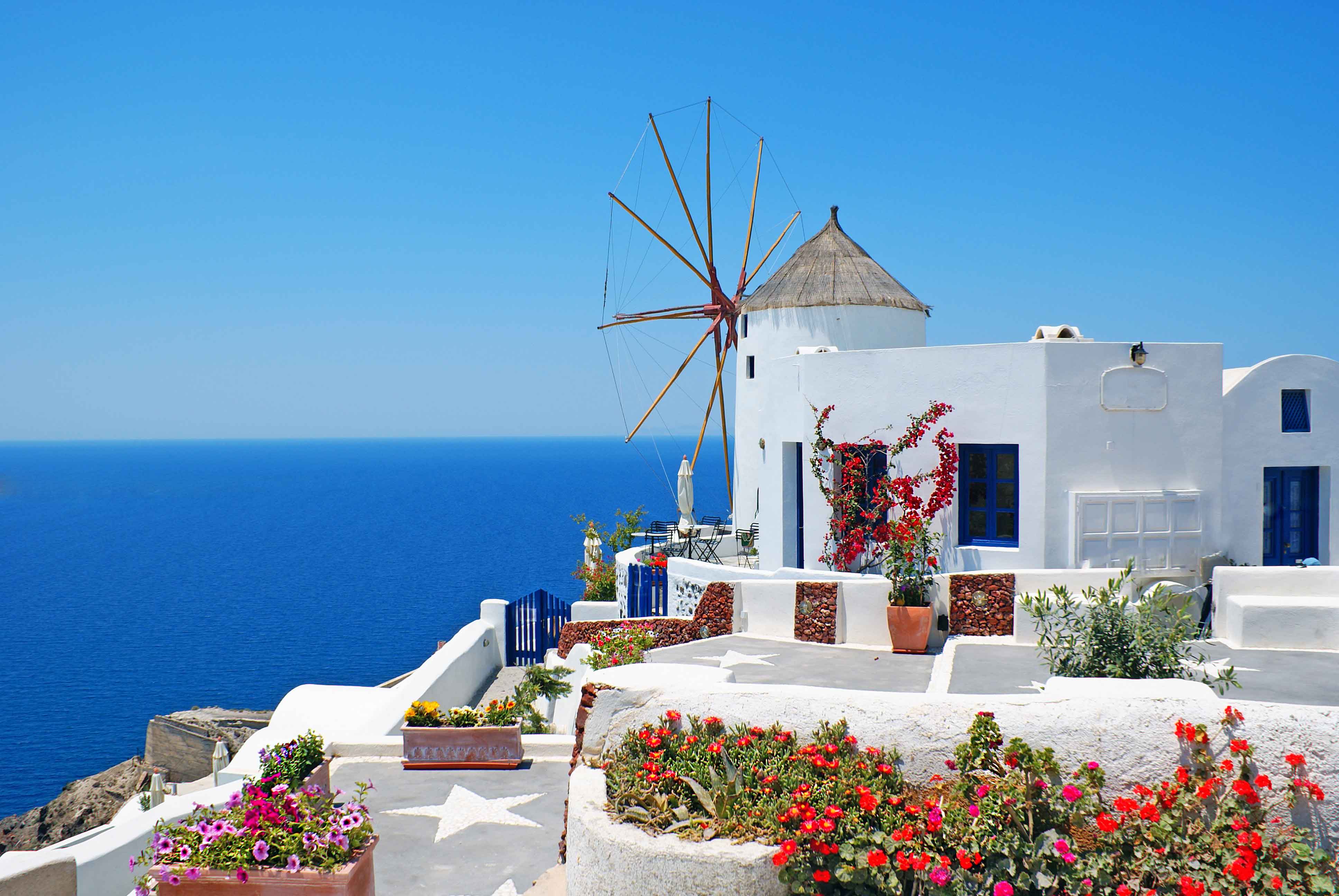 Griechische Windmühle